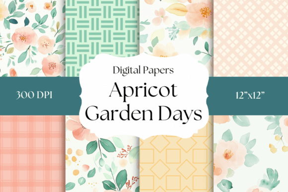 Apricot Garden Days: Fresh Patterns for Creative Projects
