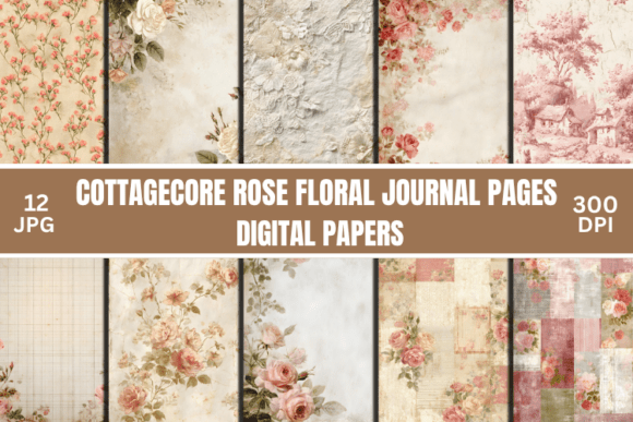 Cottagecore Rose Floral Journal Pages: A Designer's Guide