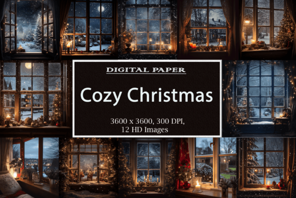 Cozy Christmas Digital Papers: Crafting a Festive Atmosphere