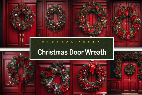 Elevate Your Holiday Decor with a Christmas Door Wreath