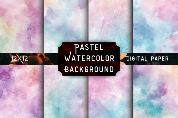 Embracing Softness: The Versatile Charm of Pastel Watercolor Backgrounds