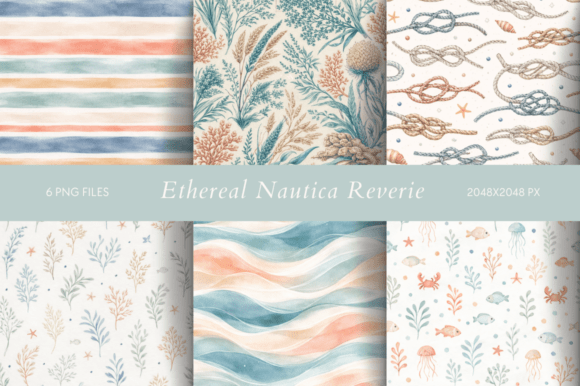 Ethereal Nautica Reverie: A Coastal Dream for Modern Design