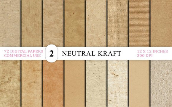 Neutral Brown Kraft Paper Texture: The Designer's Secret for Authenticity