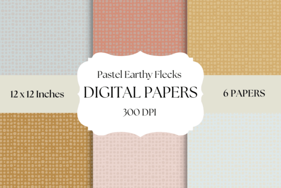 Pastel Earthy Flecks: Elevate Your Designs with Soft, Natural Texture