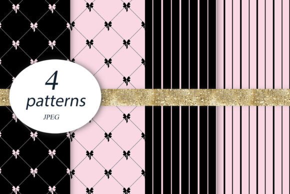 Pink Bow Background Glamour Paper Stripe: A Designer's Guide
